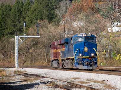9600 as the three locomotives pulled coal train No. 576 towards Farm.