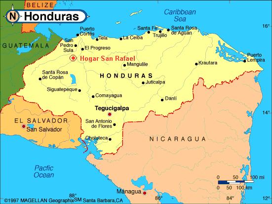 COUNTRY PROFILE (based on 2014 data) Official Name: Republic of Honduras Current President: Juan Orlando Hernández Alvarado Continent: America Area: 112,492 km 2 Border Countries: Guatemala, El