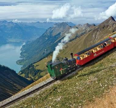 Try spectacular journeys on the mountain railways or cable cars at rienz, Stockhorn or the Schynige Platte and lots more.