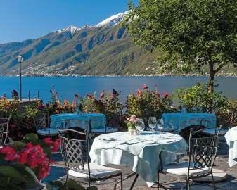 This welcoming restaurant offers authentic Italian cuisine and features a spacious sun terrace where you can relax and savour your meal with views of the beautiful lake, its surrounding mountains and