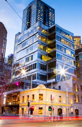 A landmark Melbourne CBD corner holding comprising a nine (9) level office tower and the recently upgraded