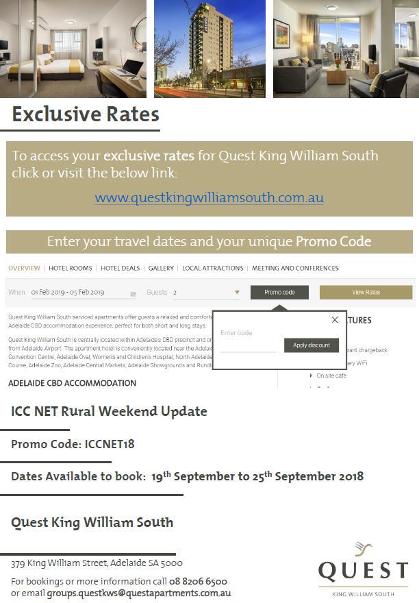 Accommodation Details for Quest King William
