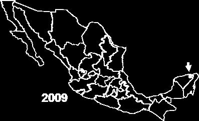 3. THE HLB IN MEXICO IPM APPROACH Diaphorina citri was detected in Mexico in 2002. National priority program, was started in 2008 in 23 citrus states.