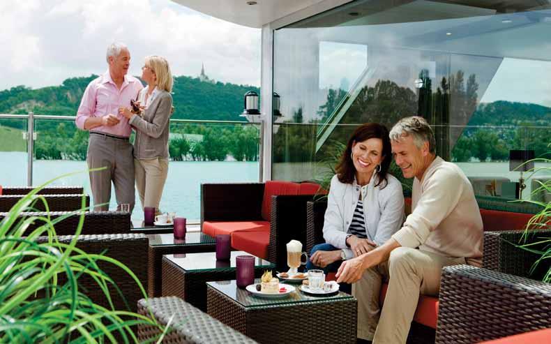 Enjoy afternoon and late evening snacks in the lounge based on the daily schedule. Comfortable & Innovative Staterooms After boarding, unpack once.
