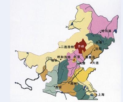 Chifeng Map (From