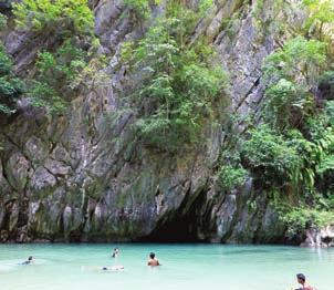 Emerald Cave Hidden among high and majestic cliffs in Trang is Emerald Cave, also known