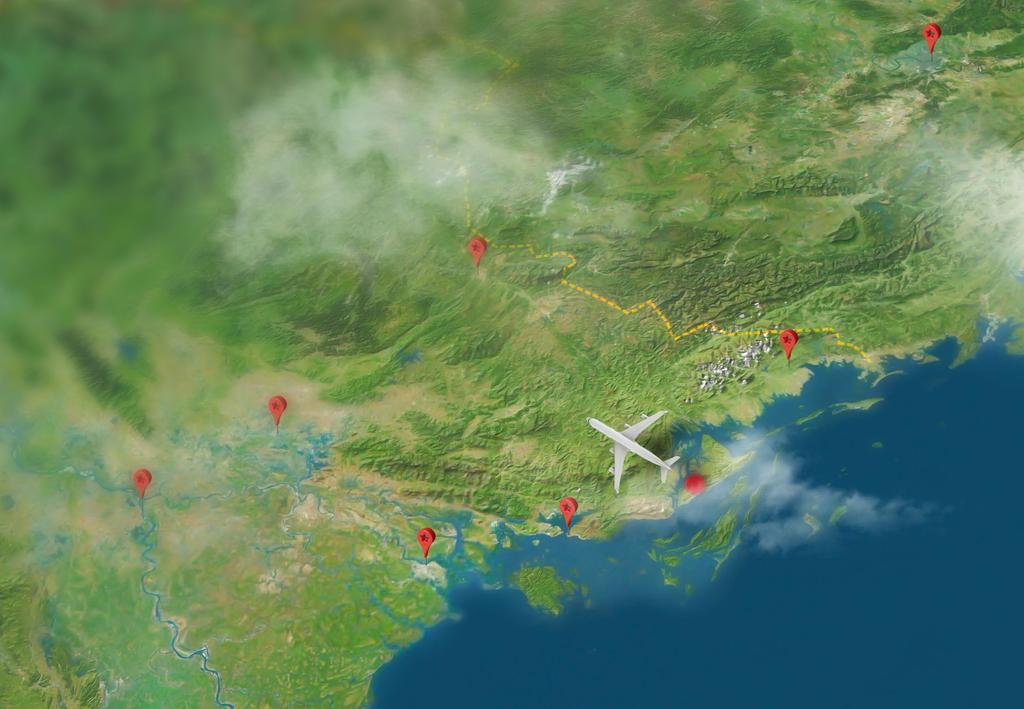 NANNING A GATEWAY TO NORTHERN VIETNAM The convergence of crucial traffic routes, the airport facilitates easier