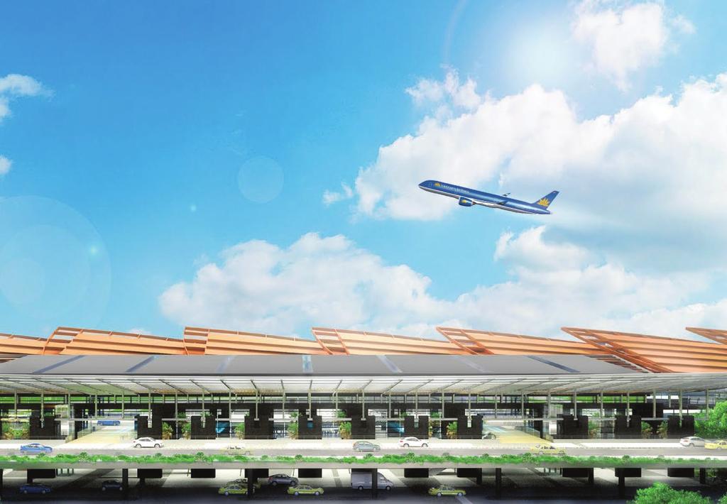 INTRODUCTION THE NEW GATEWAY TO THE HERITAGE LAND Van Don International Airport is the first private airport in Vietnam that boasts a strategic location in the north aiming to connect Quang Ninh to