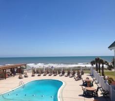 + Room Types In a casual beach setting Coastal Corner Oceanfront Suites 650 sq ft These suites have a King bed in a private bedroom with an attached bath and feature the largest kitchenettes.