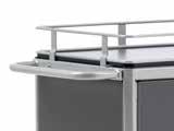 ZP-5 with adjustable shelf 551 451 Adjustable to any height to optimise the space needed for laundry or guest supplies.