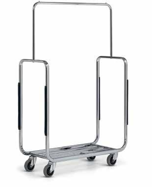 1825 1165 485 1190 Standard equipment: Round-tube design with robust storage area for cases and bags.