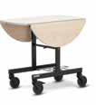 RSVC-Comfort With detachable handle SHELF UNIT Mobile, for the delivery of a maximum of 6 hot boxes RSVC-COMFORT Room-service table