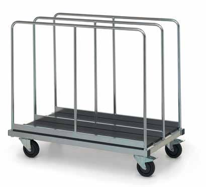 non-slip sieve embossing MATTRESS TROLLEY with 3 guide bars Easy to secure 1375 725 350 350 Bonded-on swivel castors, incl.