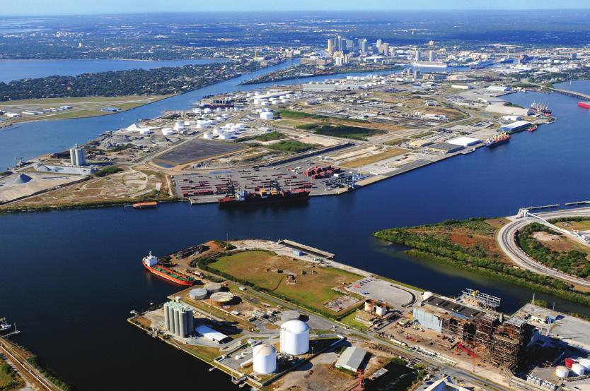 LAND ACQUISITION: The Port acquired 150 acres at Port Redwing, conveying an important competitive advantage with new capacity for cargo growth and industrial expansion.