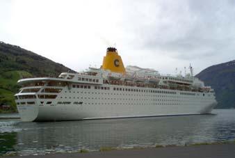 Costa Europa Gross Tonnage 54,763 tons Guest Capacity 1,773 Renovate Service