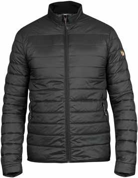 The shoulders are reinforced with a double layer of fabric to increase durability. A repair kit is included in the purchase price. Keb Lite Padded Jacket W 89332 Sizes...xxs-xxl Fill.