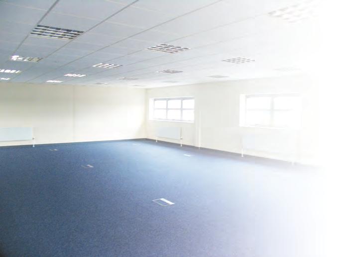 Office Units Specification Raised access floors Kitchenette facilities on each floor Central heating and fully carpeted Internal window and