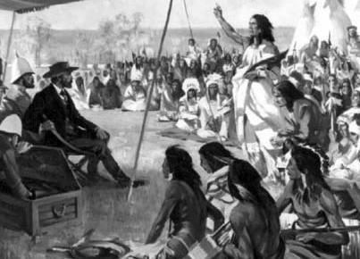 Blackfoot Treaty 1877, Crowfoot speaking