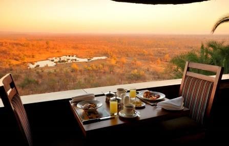 waterhole. The Boma is an outdoor fireside restaurant specialising in a superb selection of traditional Zimbabwean dishes and is renowned for its warthog fillet.