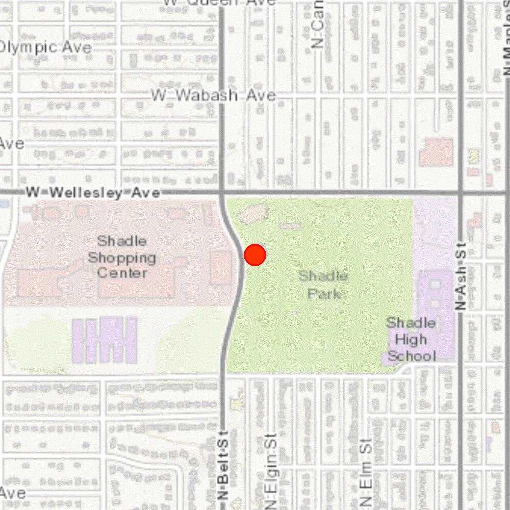 Historic Name: Shadle Park Reservoir Property ID: 708465 Location Address: Location Comments: GeographicAreas: 4302 N Belt St, Spokane, Washington, USA Wellesley Ave & N Belt St