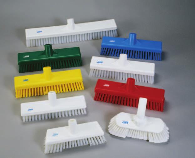 Vikan hygiene system 7062/7063 Deck Scrubs and Wall Brushes For the most demanding, aggressive cleaning projects, you can t beat our stiff-bristled deck scrubs.