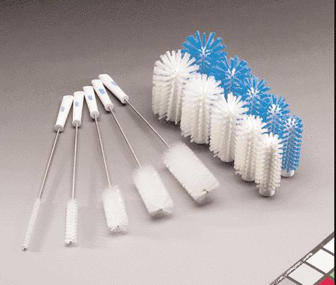 20 Tube and Valve Brushes These brushes are tough enough to handle a wide variety of applications, from the food industry to chemical plants.
