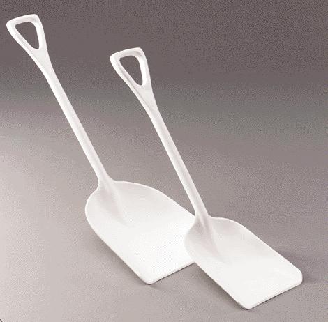 Remco Hygienic One-Piece Shovels Tough. Lightweight. Hygienic. Molded in one piece from FDA-approved polypropylene, it is available in two sizes and many colors.