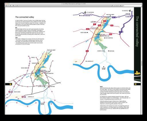 Making the Lea Valley like the Thames Valley! A railway to airport jobs!