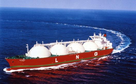 DUKHAN A 137,661m 3 LNG Carrier built by Mitsui Engineering & Shipbuilding Co., Ltd., for Qatar LNG Transport Limited.