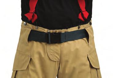 The widened crotch gusset allows enhanced mobility and the waist height reduces bunching and wear and tear