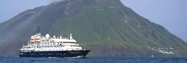 corinthian II the ideal combination of cruise-ship grandeur and small-ship intimacy Corinthian II is a deluxe yacht accommodating all guests in 57 suites amidst an atmosphere of effortless elegance