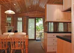 Guaranteed parking Jasmine Lodges The smallest of our lodges are well appointed throughout with 