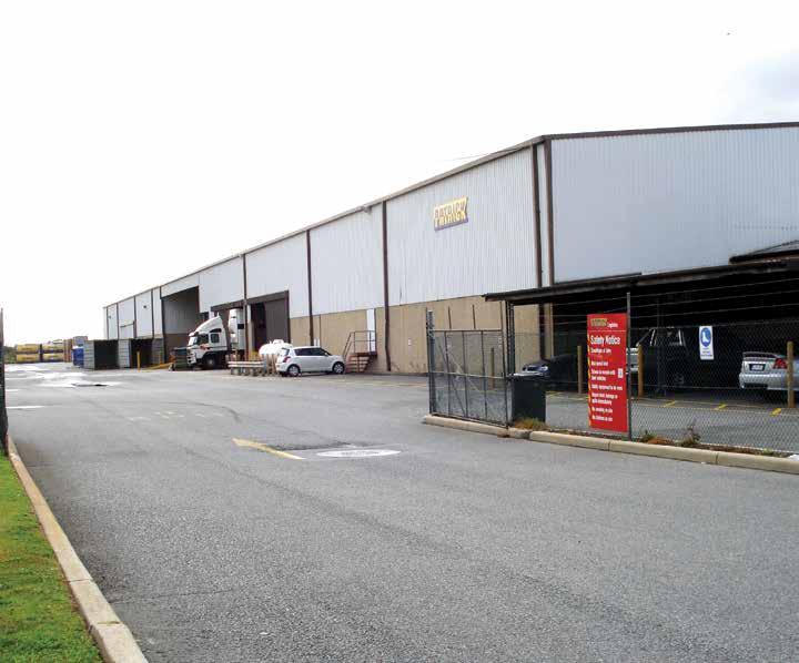 Sheffield Distribution Centre 40-50 Sheffield Road, Welshpool, WA + Sheffield Distribution Centre comprises two freestanding office and warehouse buildings with residual development land.
