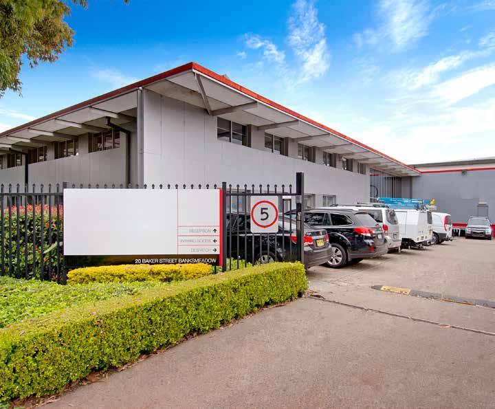 Botany Grove Business Park 21-23 Green Street and 16-20 Baker Street, Botany, NSW + Botany Grove Business Park comprises six office/ warehouse facilities which have recently been refurbished.