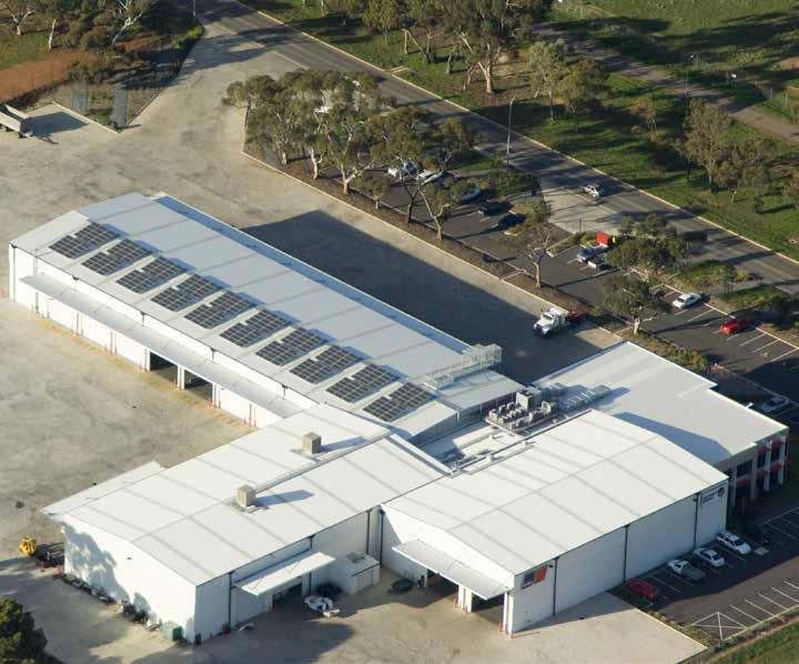 Keylink Industrial Estate 103-107 West Avenue, Edinburgh, SA + Keylink Industrial Estate comprises a facility constructed for MTU Detroit Diesel Australia, a distributor of diesel and gas engines and