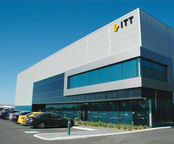 Perth Airport ITT Flygt Tarlton Crescent, Perth Airport, WA + The ITT Flyght facility at Perth Airport is a free standing distribution building constructed in 2007.