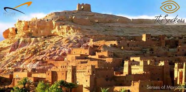 Tucked away in the High Atlas Mountains, one of the jewels of Morocco is Kasbah Ait Benhaddou one of the many iconic images of Morocco.