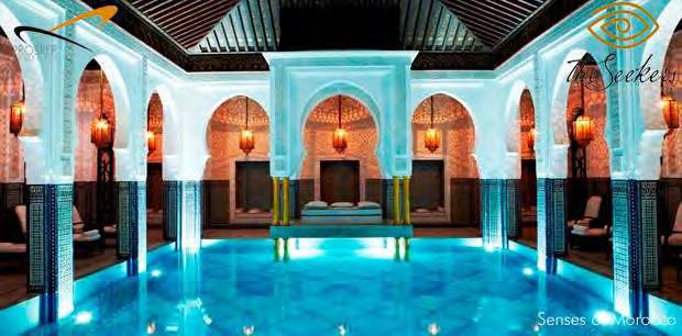DAY 8 FEBRUARY 20: MARRAKESH & FAREWELL After breakfast we will have some time free to relax in our magnificent hotel,