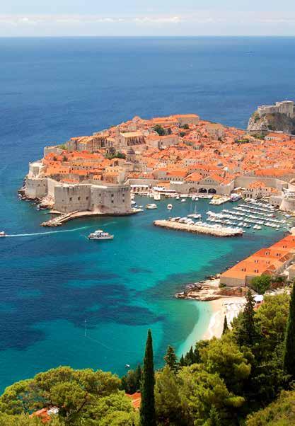 36 Happy tours 15 days - Best of Croatia and the East Europe 37 Day 5: Dubrovnik-(free day) Take the time to explore the city further - with most of the main attractions located within the city walls