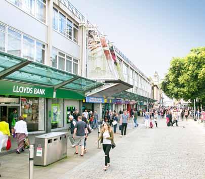 sq ft comprising 26 well configured retail units and a reversionary hotel Net income of 1,803,006 pa, 90% to national multiples on FRI terms including Lloyds Bank, Costa Coffee, Accessorize, Lush,