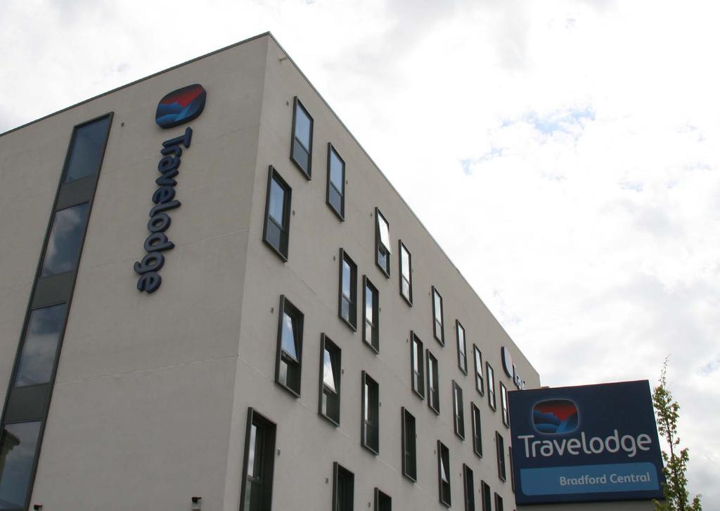 To jenics Let 0161 832 2201 FREEHOLD INVESTMENT OPPORTUNITY CENTRALLY LOCATED Travelodge Bradford Central Valley Road