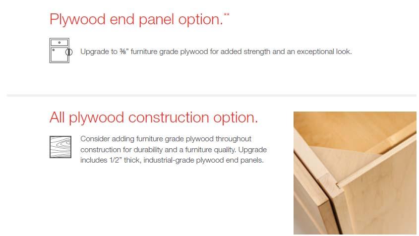 Classic : All Plywood Construction (ADT); Standard Construction with Plywood