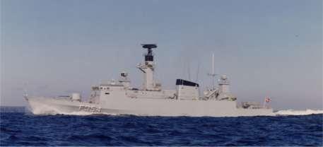 resumed during the 2006 Israel-Lebanon conflict Danish corvette Niel Juel during NATO operation SHARP GUARD (naval blockade in the Adriatic Sea