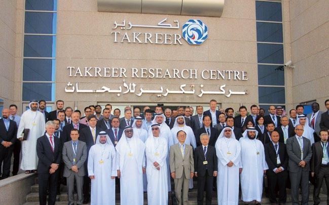 Technical Cooperation Personnel Exchanges Idemitsu was the first participant of the TAKREER Research Centre (TRC) project, a joint venture between the U.A.E. s Abu Dhabi Oil Refining Company (TAKREER) and Japan Cooperation Center, Petroleum (JCCP), and has been supporting its daily operations.