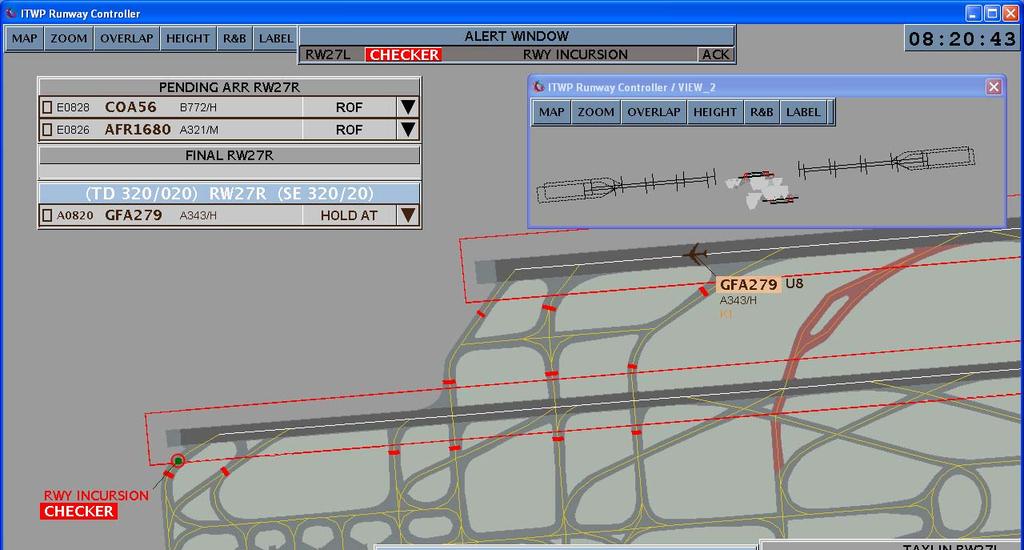 ATC Safety Nets - building in Predictability Runway Incursion (Alarm)