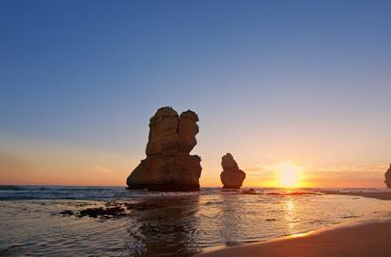 the Great Ocean Road and beyond for one of the world's most scenic coastal drives,