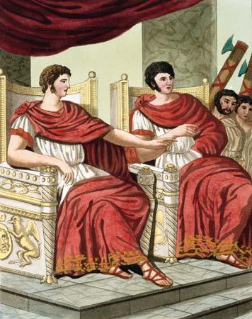 Roman Political Structure The chief executive officers of the Roman Republic were the and.