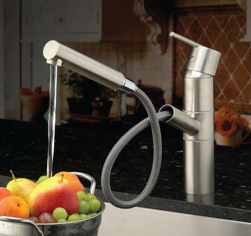 faucets LK6140NK Elkay Faucets No longer just functional, faucets are a significant contribution to the visual landscape. Nothing finishes off the look you want better than an Elkay faucet.