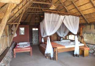 facilities, mini bar, mosquito nets over the beds and two complimentary bottles of drinking water.