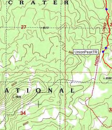 1815.9-6285 ft StuartFallsTR2 - Stuart Falls 2nd trail